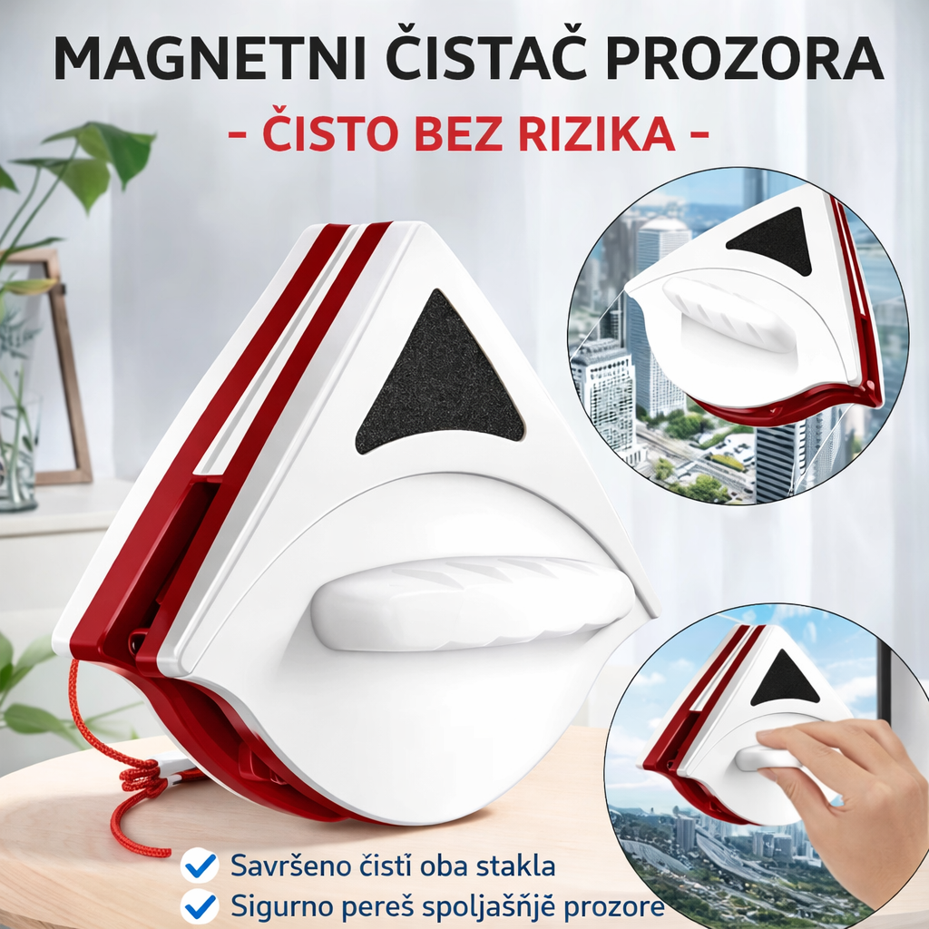 MAGNETNI ČISTAČ PROZORA